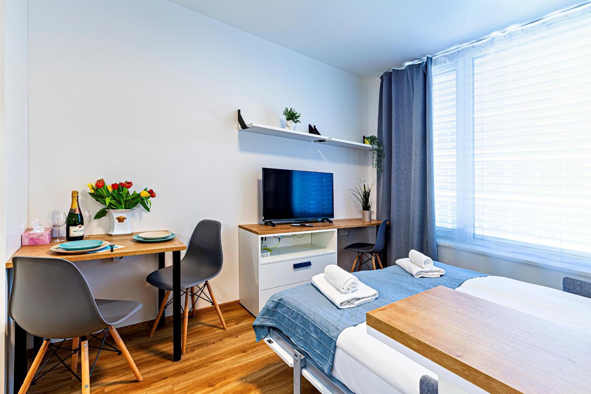Kora Apartments Andel ปราก ภายนอก รูปภาพ