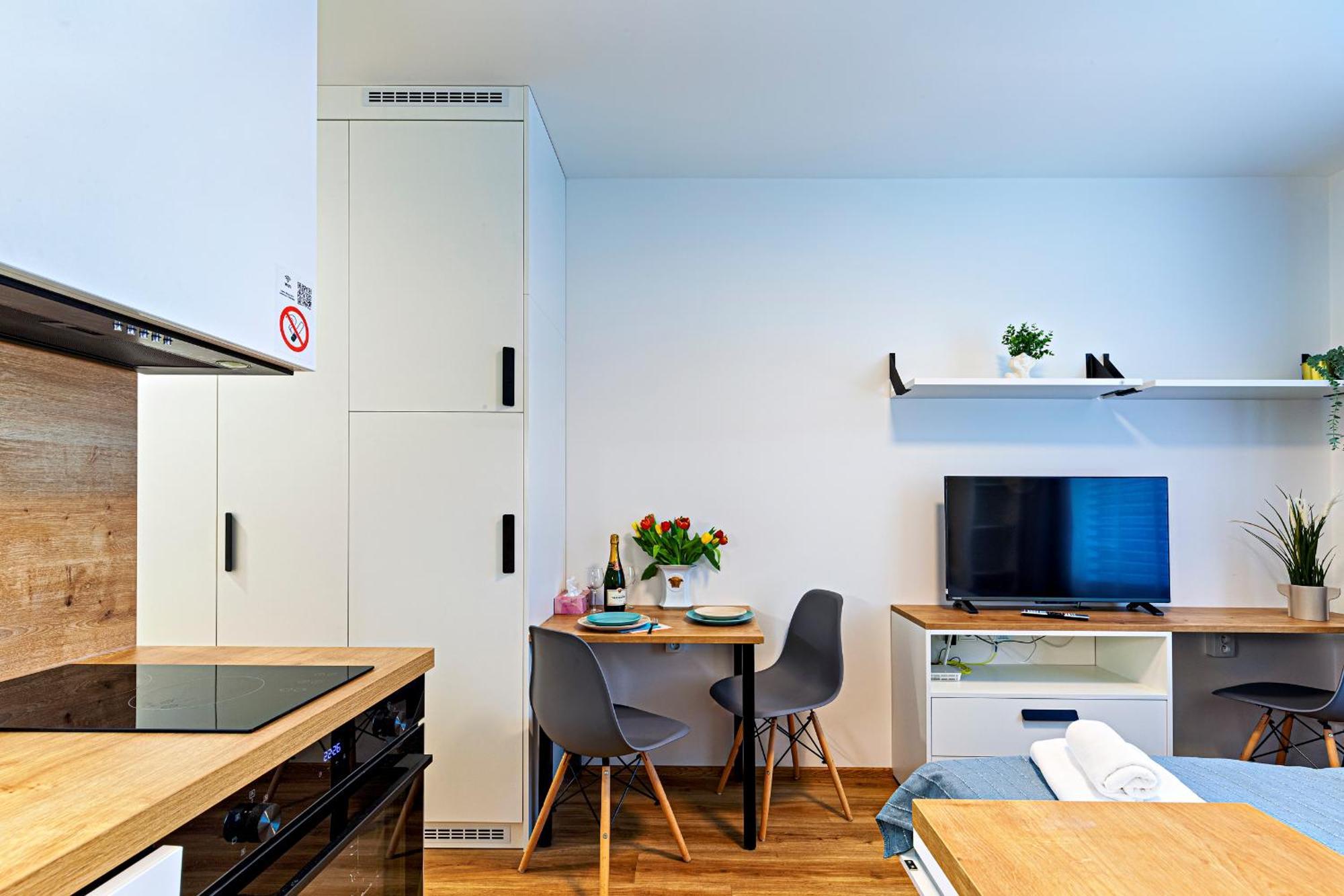Kora Apartments Andel ปราก ภายนอก รูปภาพ