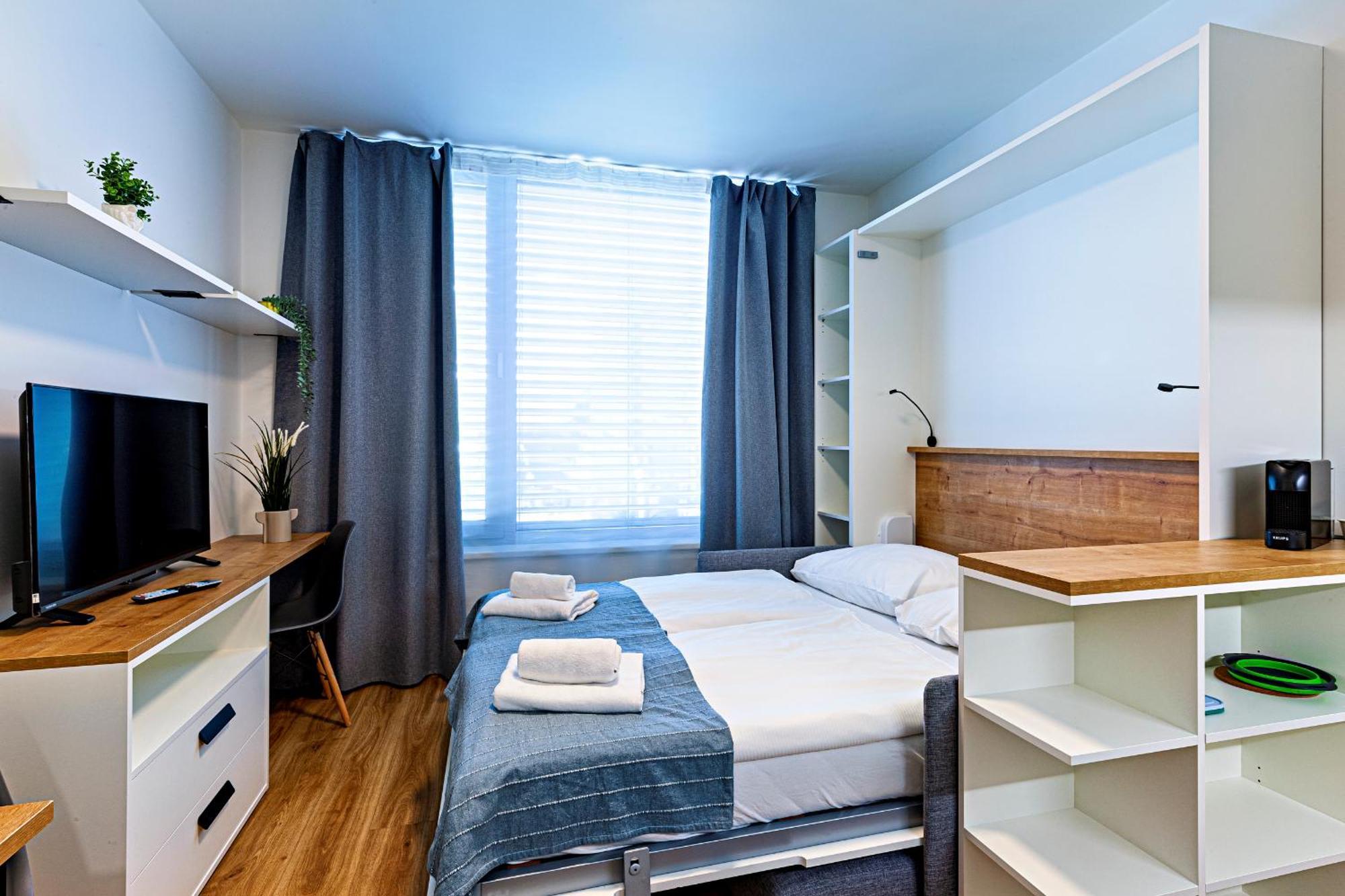 Kora Apartments Andel ปราก ภายนอก รูปภาพ