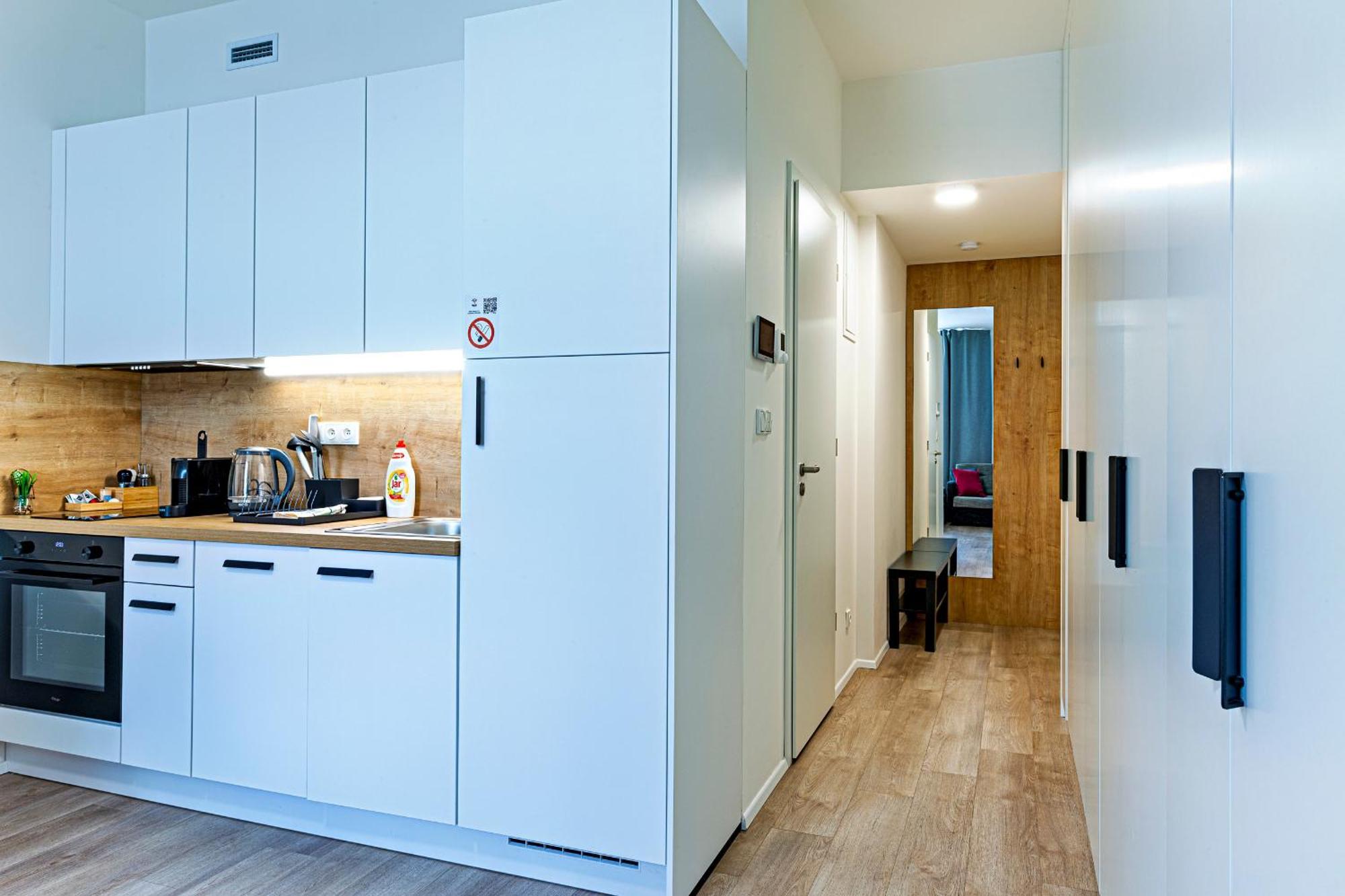 Kora Apartments Andel ปราก ภายนอก รูปภาพ