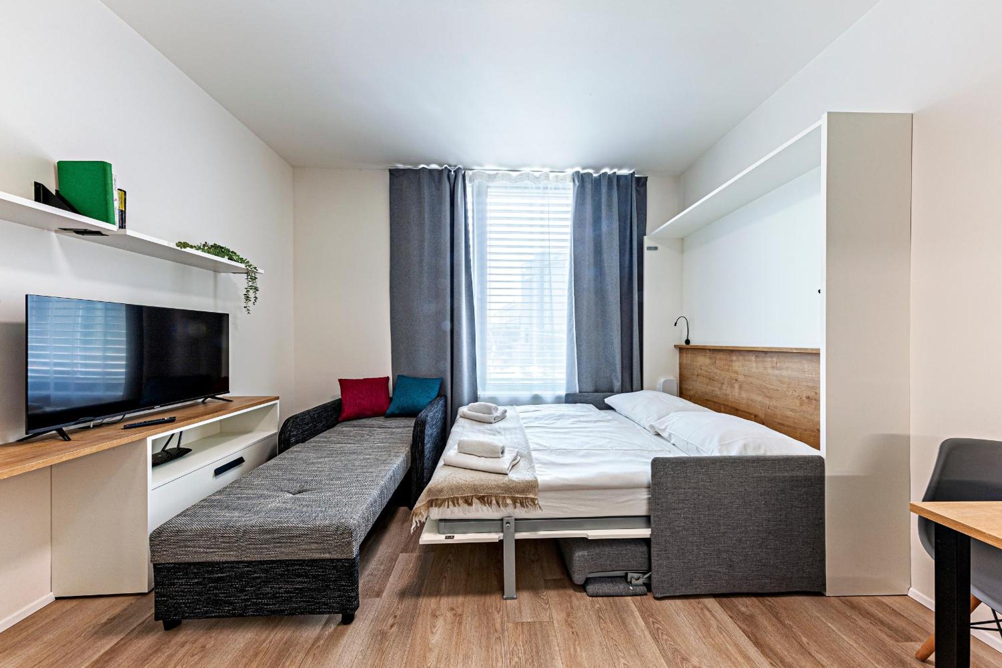 Kora Apartments Andel ปราก ภายนอก รูปภาพ