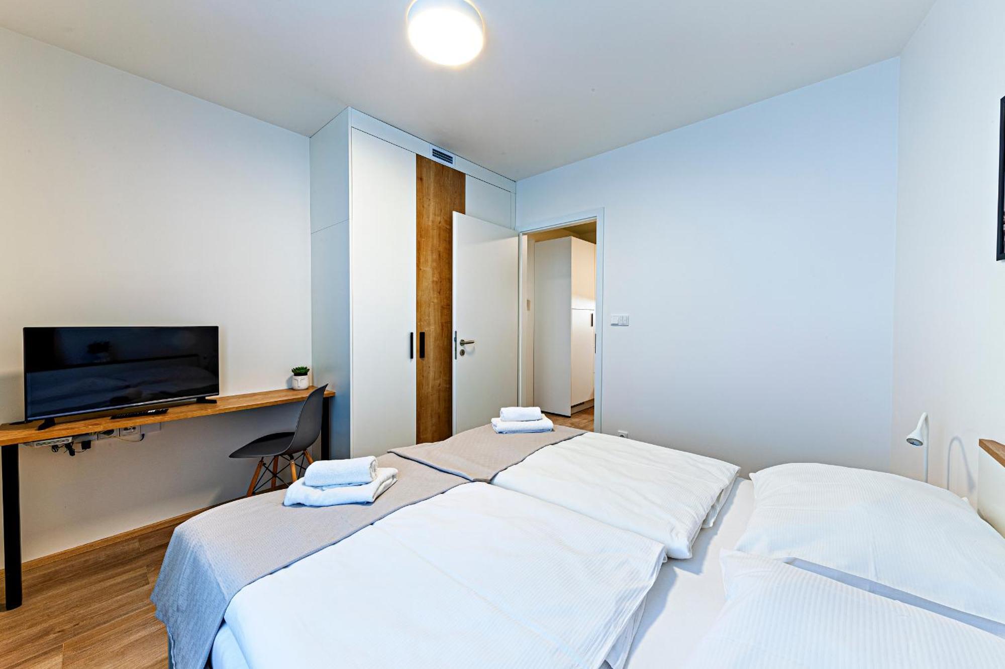 Kora Apartments Andel ปราก ภายนอก รูปภาพ