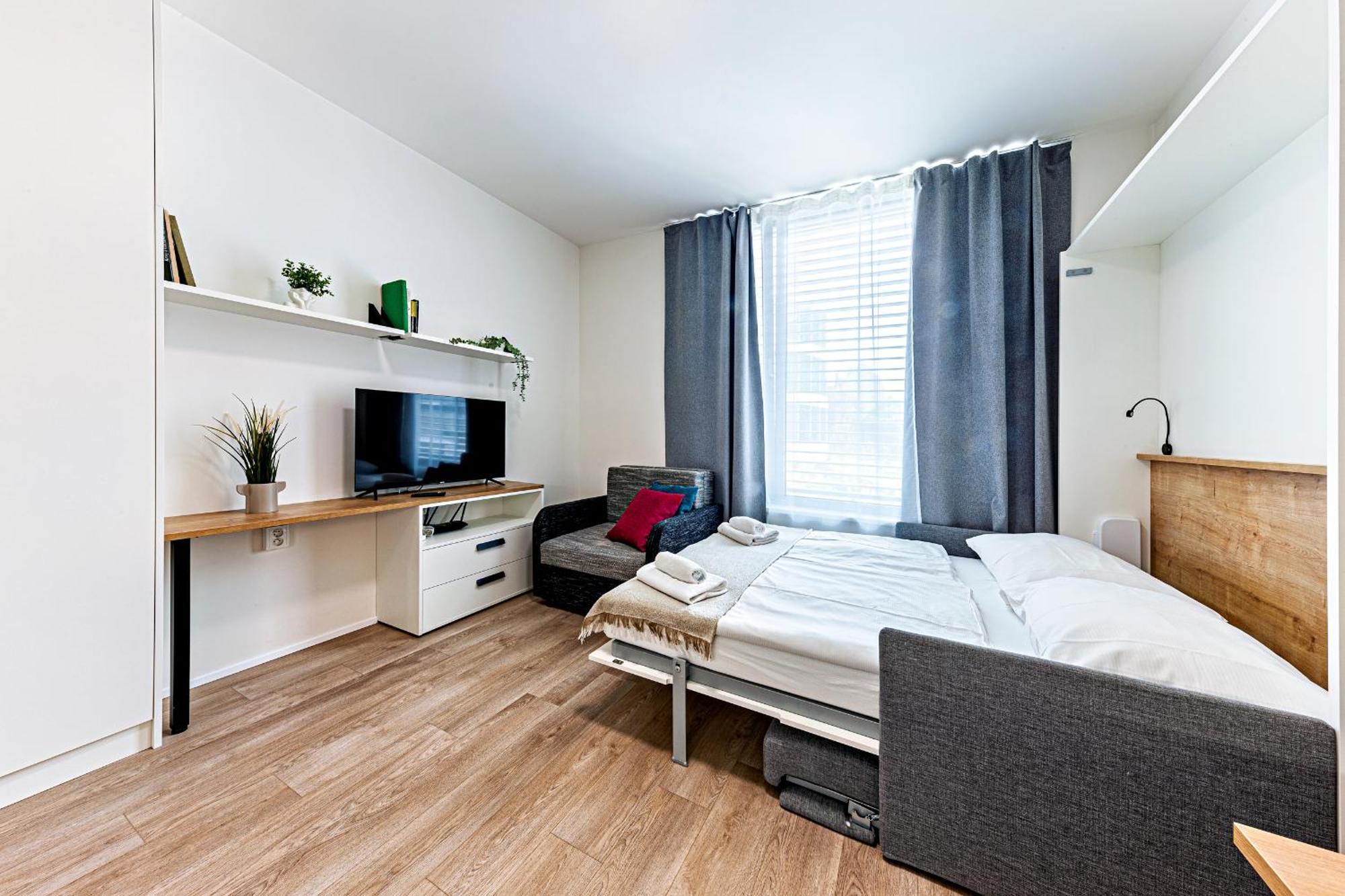 Kora Apartments Andel ปราก ภายนอก รูปภาพ