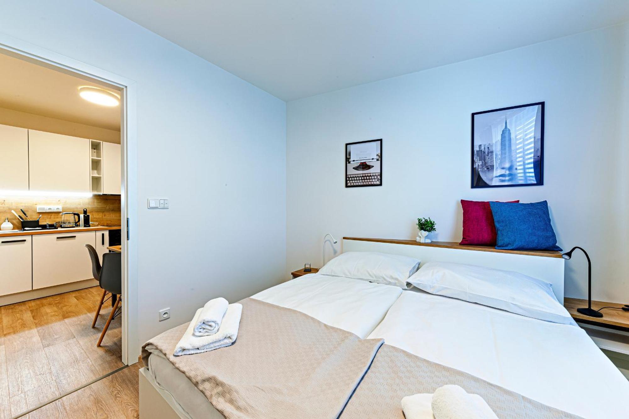 Kora Apartments Andel ปราก ภายนอก รูปภาพ