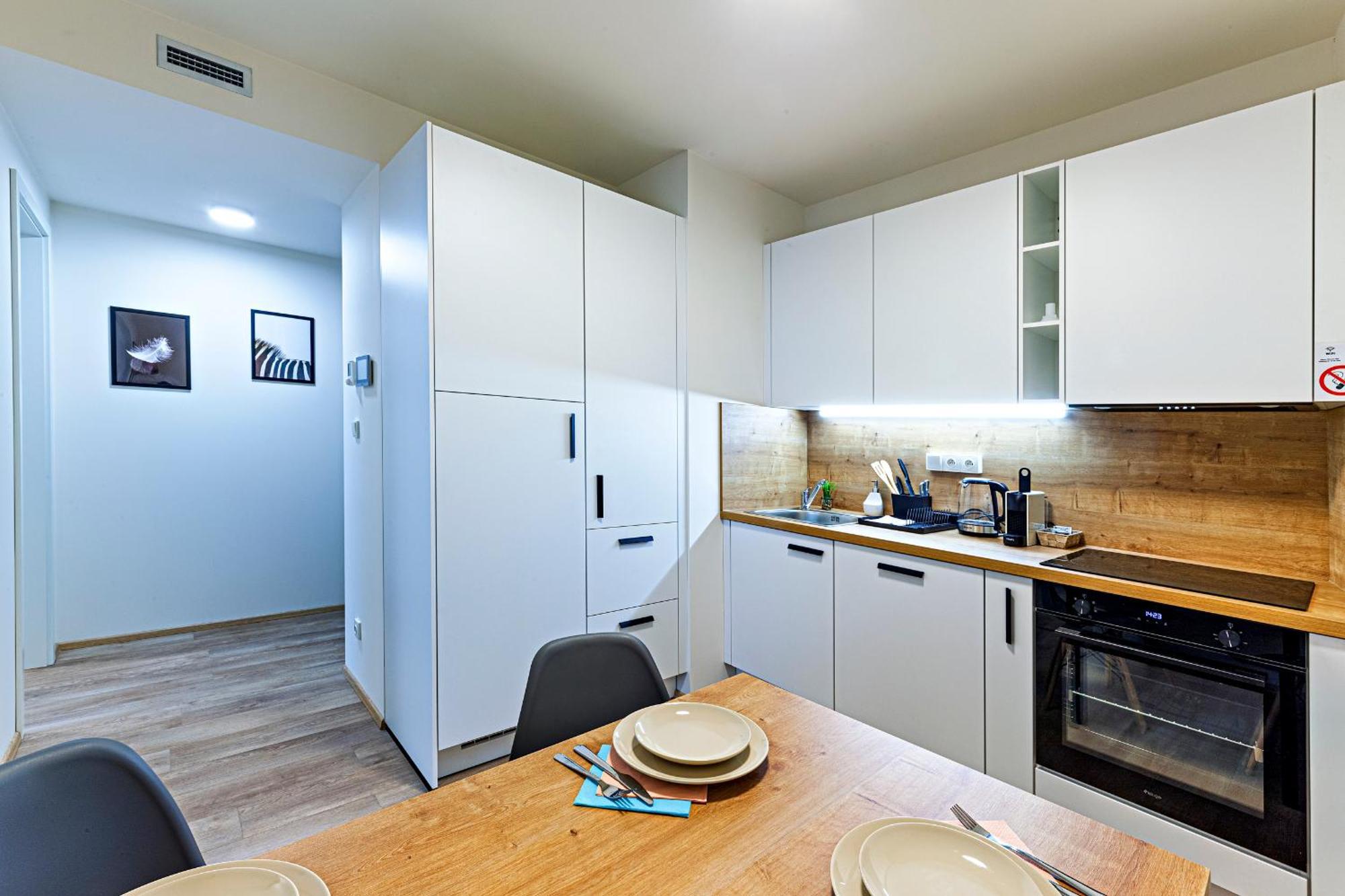Kora Apartments Andel ปราก ภายนอก รูปภาพ