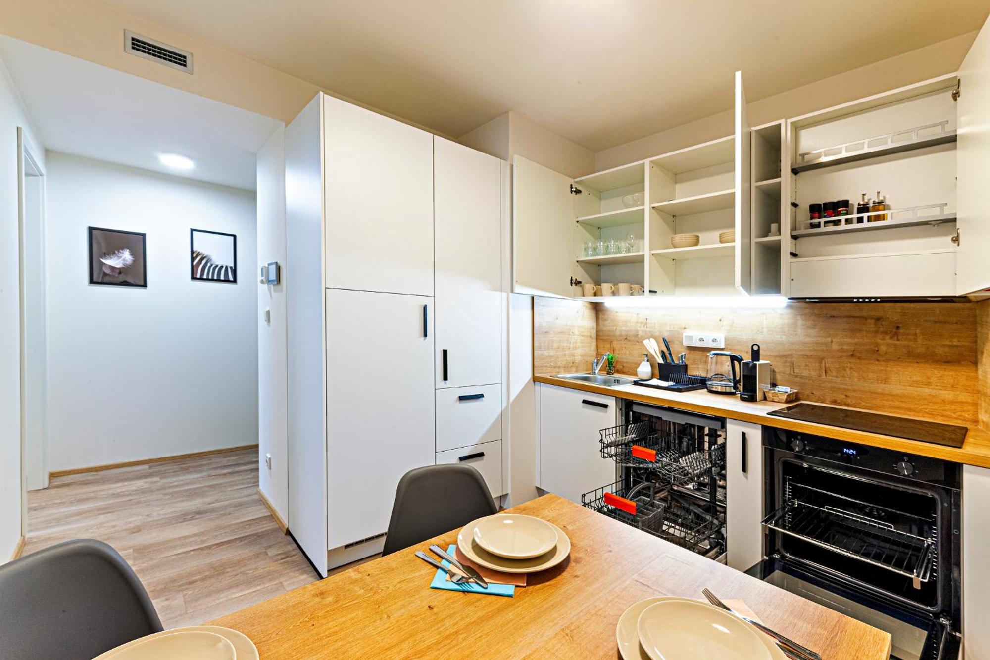 Kora Apartments Andel ปราก ภายนอก รูปภาพ