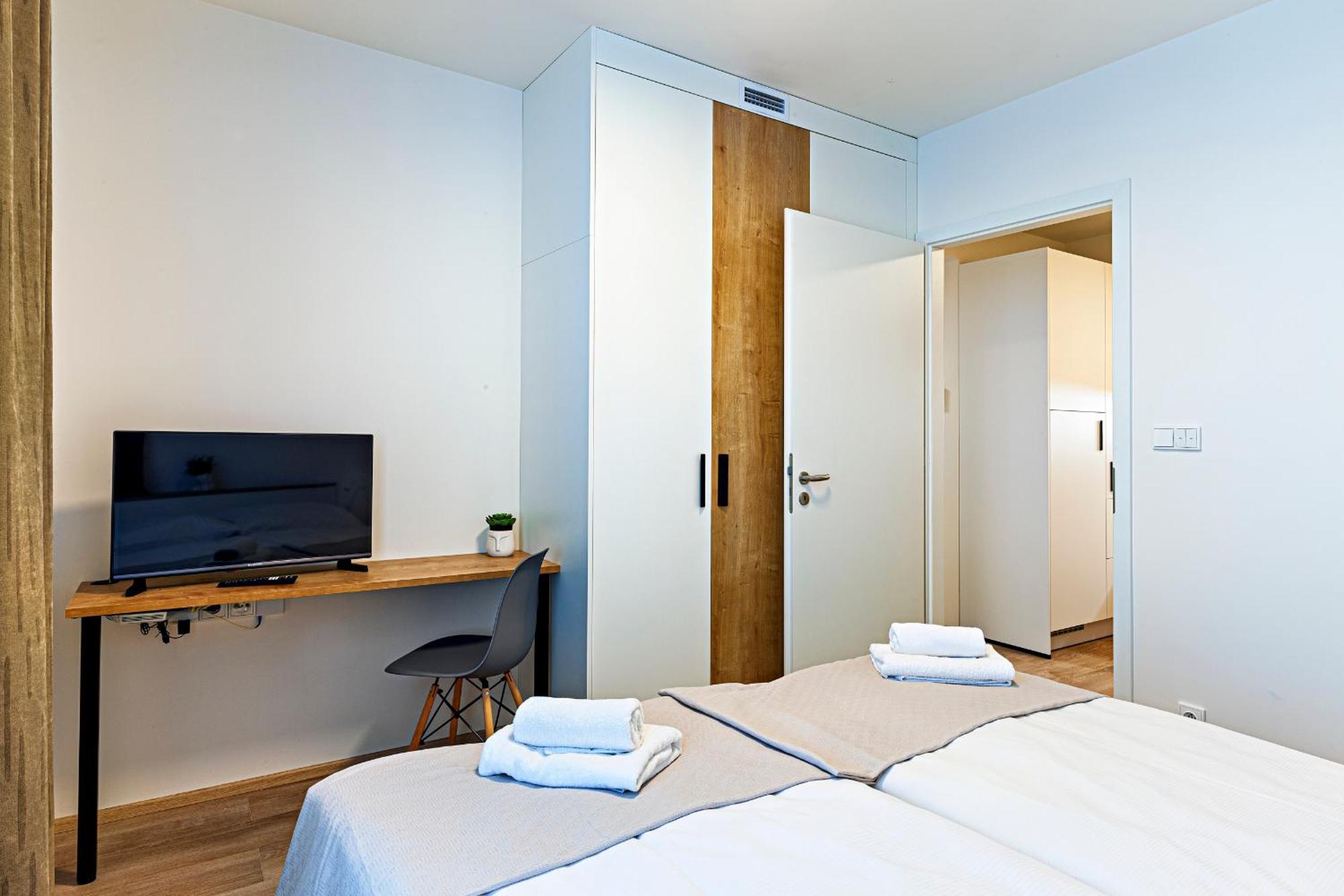 Kora Apartments Andel ปราก ภายนอก รูปภาพ